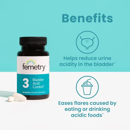 Miniatura 2 de Paquete Femetry — Kit de apoyo urinario y de la vejiga: limpieza urinaria y equilibrio de la flora, comodidad diaria de la vejiga y control