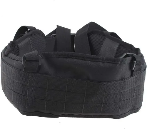 Miniatura 2 de FAMI Cinturón de cintura Molle con tirantes ajustables y correas libres