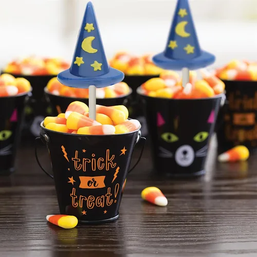 Miniatura 4 de Cybrtrayd H114 - Molde de caramelo de chocolate para Halloween, sombrero de bruja