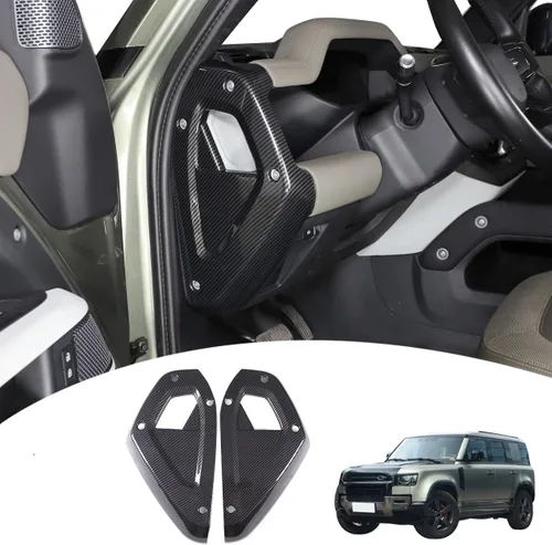 Miniatura 8 de Adhesivo decorativo para Land Rover Defender 2020-2025, 90, 110, 130, accesorios interiores (marrón)