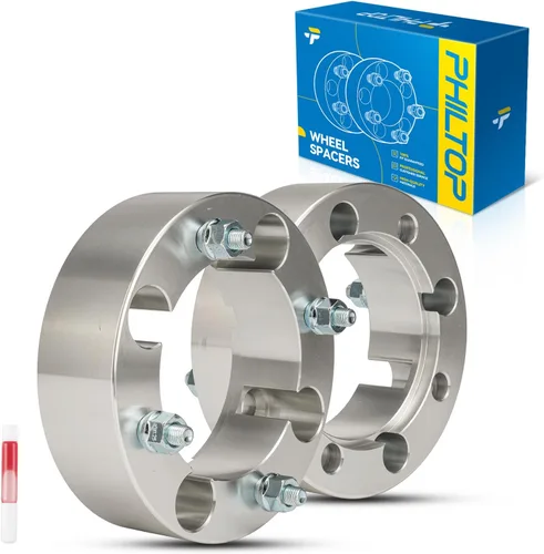 Miniatura 27 de PHILTOP Espaciador de rueda de 4 x 4 de 2 pulgadas, espaciadores de rueda centrados en las lengüetas para Polaris Trail Boss 330 2003-2013, Trail
