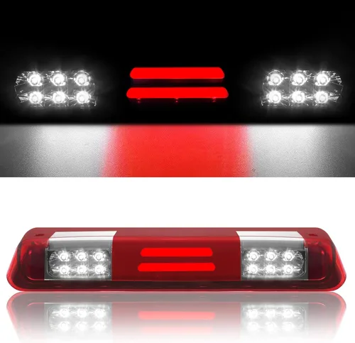 Miniatura 8 de Guoord Montaje alto de tercera luz de freno, compatible con Ford F150 2004-08, Ford Explorer Sport Trac 07-10, Lincoln Mark LT 2006-08, luz LED