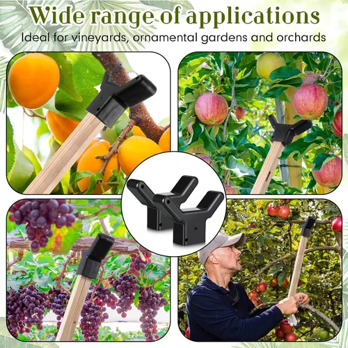 Miniatura 6 de Yungyan 2 soportes para árboles, soporte de plástico para ramas de frutas, soporte para árbol que evita que se rompan para viñedos, jardines