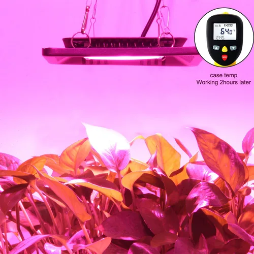 Miniatura 5 de Luz LED impermeable de 100 W de espectro completo, luz LED COB de nueva tecnología, disipación de calor natural sin ruido, adecuado para plantas