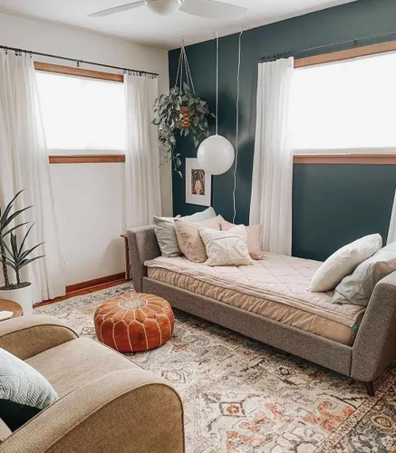 Miniatura 3 de Hauteloom Bolinas - Alfombra tradicional oriental para sala de estar, estilo bohemio vintage, estilo boho, alfombra contemporánea abstracta