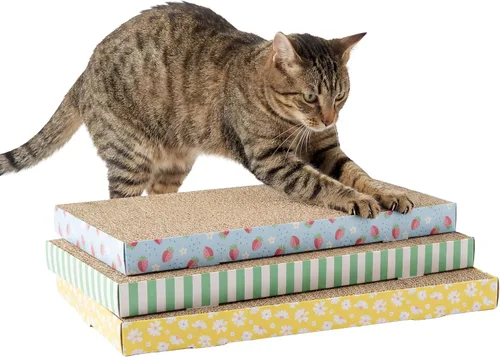 Miniatura 10 de Kitty City Clip rascador para gatos sobre la puerta – Soporte vertical para rascador para gatos – Protege muebles y puertas – Se adapta a la mayoría