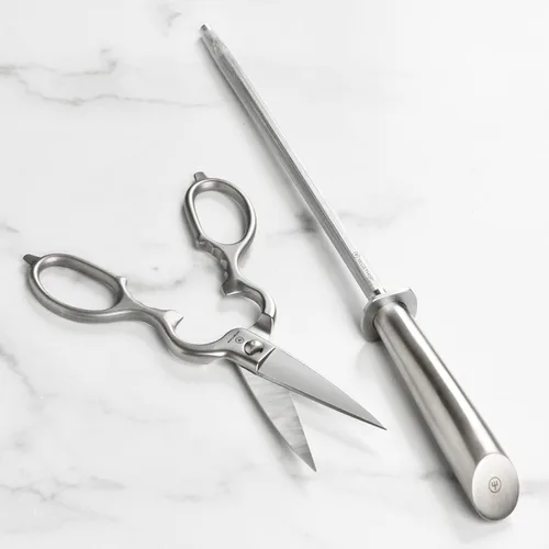 Miniatura 8 de Wusthof Classic Ikon Creme - Juego de cuchillos de 7 piezas con bloque de madera de acacia