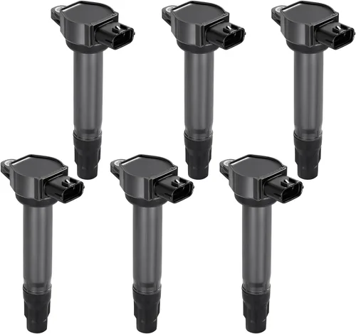 Miniatura 20 de BDFHYK Paquete de bobinas de encendido UF535 y bujías de iridio 95983 compatibles con Mercedes-Benz C230 C280 CLK350 E350 ML350 SLK280 Dodge