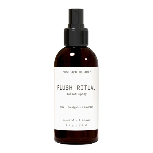Miniatura 16 de Muse Apothecary Flush Ritual - Aerosol para inodoro aromático y refrescante, usar antes de ir, 2 onzas, infundido con aceites esenciales naturales