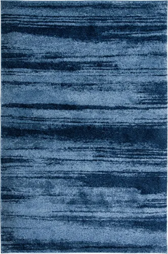 Miniatura 9 de SAFAVIEH Retro Collection - Alfombra decorativa, 2 pies 3 pulgadas x 5 pies, gris oscuro y gris claro, diseño abstracto, no desprende pelusa