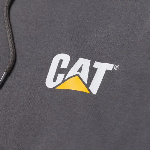Miniatura 27 de Caterpillar Camisas largas con capucha para hombre con protección UPF 50, control de humedad y logotipo de gato en la manga