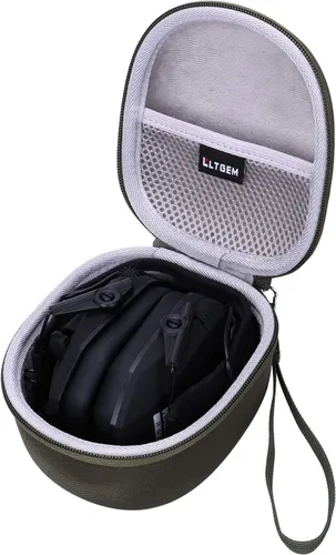 Miniatura 8 de LTGEM - Funda para orejeras delgadas de Walker's Razor, bolsa de transporte protectora de viaje de almacenamiento duro