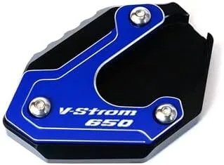 Miniatura 16 de TEMKIN W for Suzuki V-Strom 650/XT VSTROM 650 DL650 2004-2022 2021 Motorcycle CNC Kickstand Foot Side Stand Extension Pad Support Plate Y