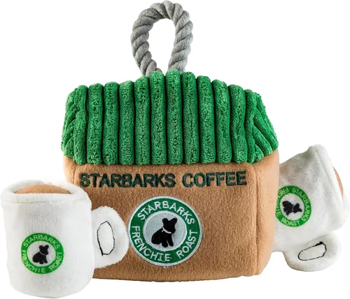 Miniatura 23 de Haute Diggity Dog Barkbells Pawtein Bar - Juguete de peluche para perros pequeños, medianos y grandes, juguetes interactivos divertidos