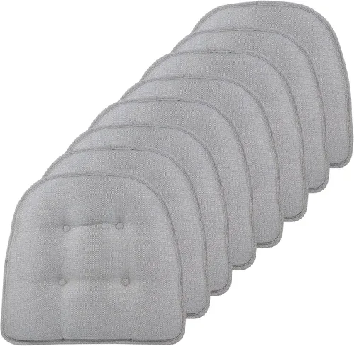 Miniatura 88 de Cojines antideslizantes para silla, ensamblados en Estados Unidos, almohadillas de asiento antideslizantes en forma de U para comedor, cocina