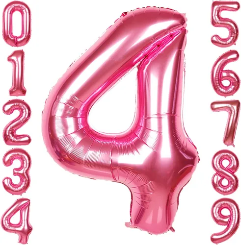 Miniatura 172 de SINBEE Globo dorado del número 10, papel de aluminio Mylar de 40 pulgadas, decoración de fiesta reutilizable para cumpleaños, aniversario, Oro
