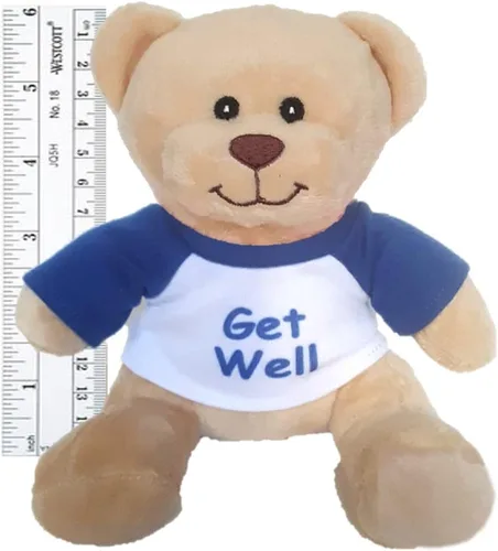 Miniatura 2 de Hug-a-BooBoo Get Well - Oso de peluche pequeño - Oso de peluche súper lindo de 6 pulgadas con camiseta de mensaje de Get Well - Ideal para regalo