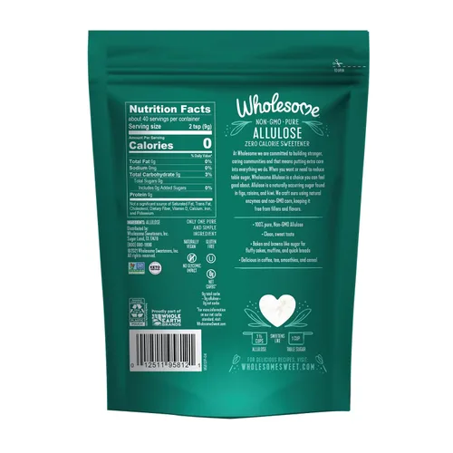 Miniatura 2 de Endulzantes Wholesome 11.5 onzas de allulosa, endulzante cero calorías, apto para Keto, sin OMG, sin eritritol, endulzante líquido sin gluten