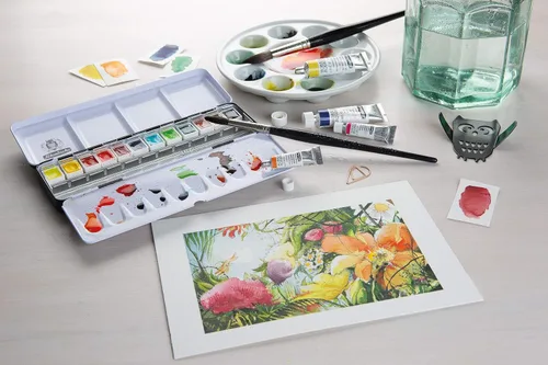 Miniatura 3 de Schmincke - HORADAM® AQUARELL - acuarelas de los mejores artistas, carmín permanente - 0.5 fl oz 353 carmín permanente