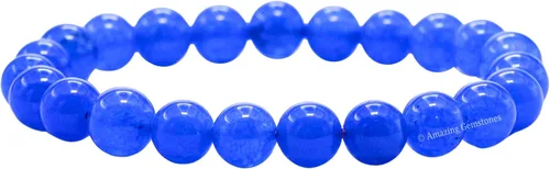 Miniatura 811 de Amazing Gemstone Pulsera de cristal para mujeres y hombres, pulsera de cristal curativo de protección, pulsera elástica con cuentas de piedras