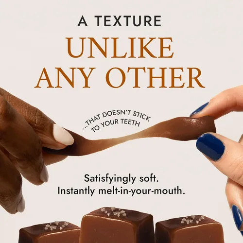Miniatura 3 de Béquet Caramelo – Caramelo de chocolate con sal – Caramelo de caramelo envuelto individualmente – Caramelo gourmet – Hecho en Montana – Kosher