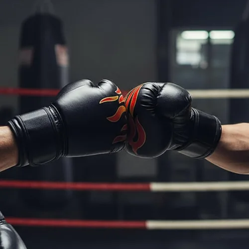 Miniatura 8 de 1 par de guantes de entrenamiento de boxeo: guantes de perforación de superficie de poliuretano para principiantes, guantes de entrenamiento