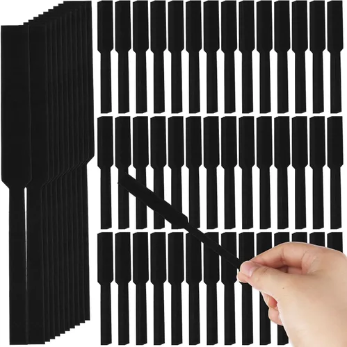 1000 Piezas Tiras de Prueba de Perfume Negras Desechables Tiras de Fragancia Tiras de Prueba de Papel de Perfume Tiras Secantes de Fragancia Premium