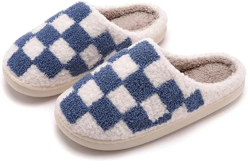 Divertidas y bonitas pantuflas de piel de felpa mullida, con dibujos animados, ilustradas y coloridas, para mujeres, hombres, niñas y niños