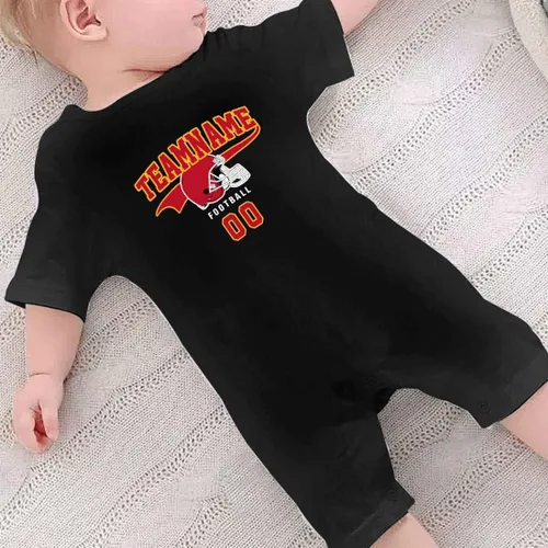 Miniatura 15 de Traje de fútbol personalizado para bebé, hace que tu bebé nombre y número de ropa de fútbol regalos