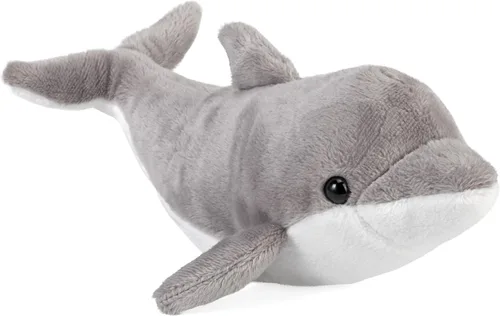Wild Republic - Peluche de delfín, animal de peluche, juguete de peluche, regalos para niños, criaturas marinas de 11 pulgadas