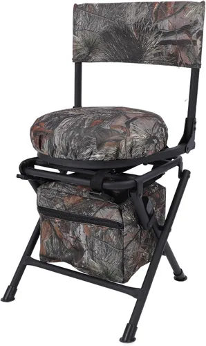 Miniatura 2 de SUNGOOYUE Camping Chair, 360 Degree Rotating, Foldable, Fishing, Hiking, Picnic, 600D Oxford Cloth, Portable Outdoor Chair