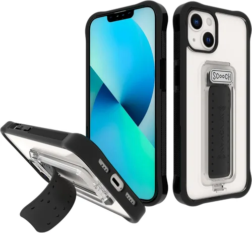 Miniatura 14 de Scooch® para iPhone 15 Pro Max Funda con Soporte, Funda Kickstand Wingman 5-en-1, Protección contra Caídas de Grado Militar, Kickstand Desplegable