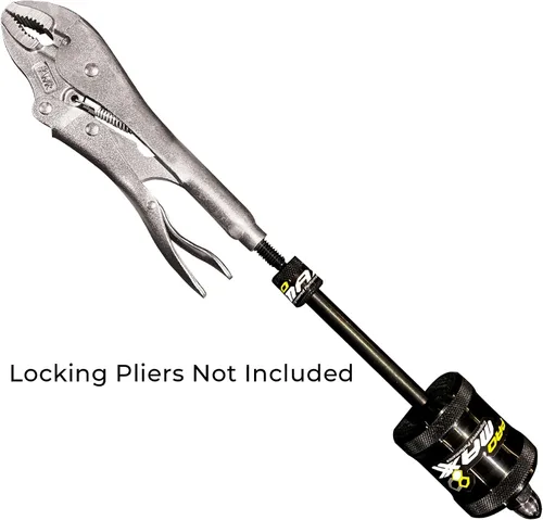 Miniatura 2 de PRO MAXX PlierPull - Alicates de bloqueo de 3/8 pulgadas, adaptador roscado que conecta tu agarre de tornillo de banco a martillo deslizante de 11