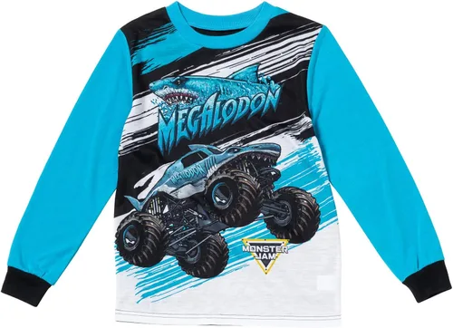 Miniatura 2 de Monster Jam Grave Digger - Camisa y pantalones de pijama