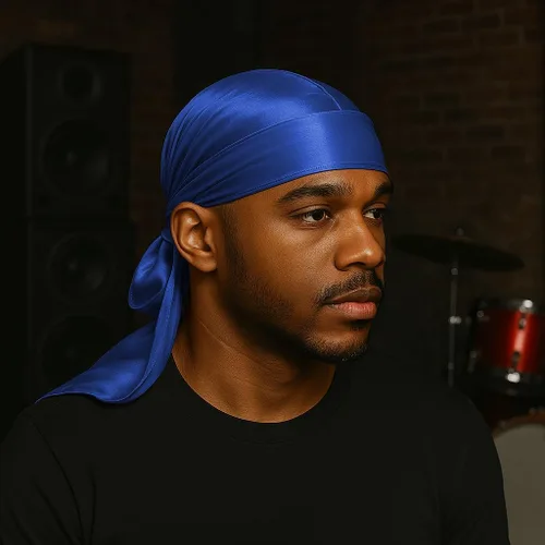 Miniatura 27 de Premium Durag Pack for Men, Silky Doo Rag for 360 540 720 Waves