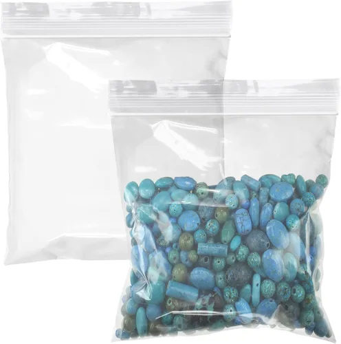 Miniatura 28 de APQ - Bolsas de plástico transparente con cierre de cremallera, 2 x 3 pulgadas. Paquete de 1000 bolsas de plástico con cierre de cremallera. Bolsas
