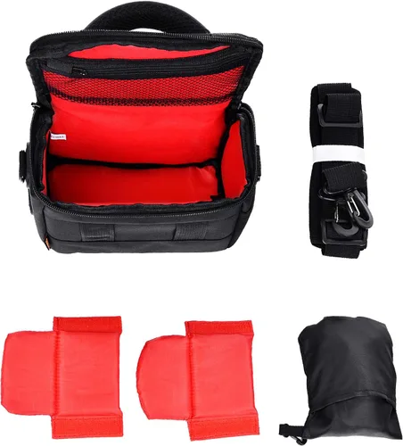 Miniatura 3 de FOSOTO Funda impermeable antigolpes para cámara compatible con Canon Powershot SX540 SX530 SX60 SX420 HS M5, Nikon Coolpix L340 B500 B700 L330 L840