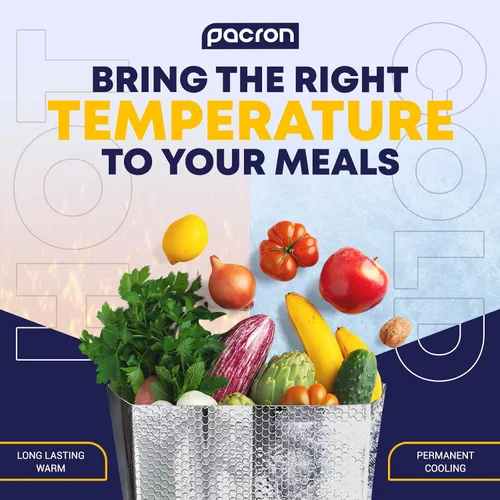 Miniatura 5 de Paquete de 50 forros aislados de 8 x 8 x 8 pulgadas – Bolsas de envío aisladas autosellantes para alimentos y productos perecederos – Forros