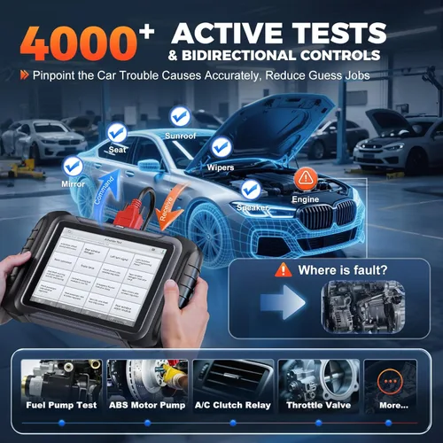 Miniatura 6 de XTOOL Escáner OBD2 bidireccional asistido por IA D8S con mapeo de topología: actualización 2026 de XTOOL D8, herramienta de escaneo con reinicio