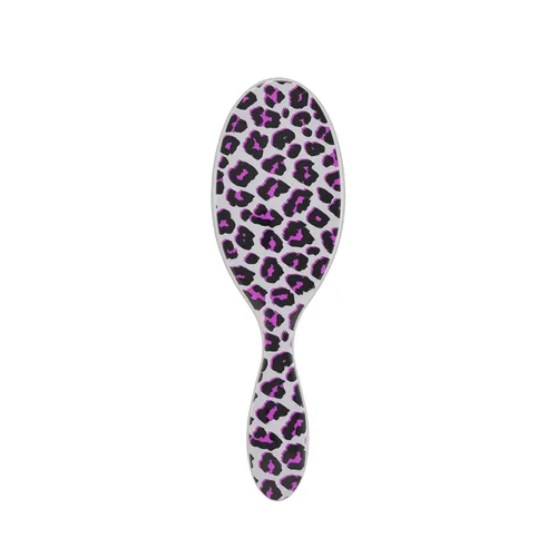 Miniatura 11 de Wet Brush Cepillo desenredante original, cebra, safari, todo tipo de cabello, cerdas ultrasuaves que se deslizan por los nudos con facilidad, peine