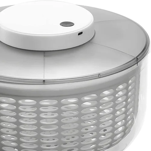 Miniatura 6 de Escurridor para lavadora de verduras, 500 rpm, eléctrico, recargable, desmontable, para ensalada