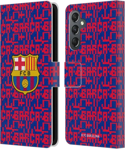 Miniatura 71 de Head Case Designs Funda de piel con licencia oficial del FC Barcelona Barca Crest Graphics para Samsung Galaxy A06 4G
