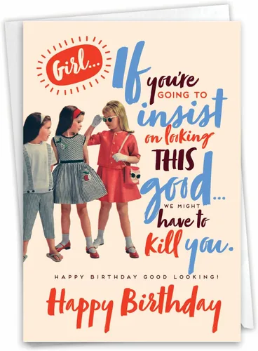 Miniatura 20 de NobleWorks - 1 divertida tarjeta de felicitación de cumpleaños - Tarjeta de cumpleaños atrevida para mujer, humor de papelería - Let's Get Stoned
