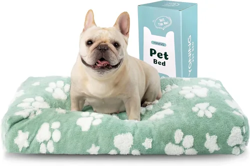 Miniatura 25 de Camas para perros grandes, bonita cama gruesa para perrera, cama mullida para mascotas con funda extraíble lavable y parte inferior antideslizante