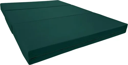Miniatura 18 de D&D Futon Furniture - Cama de espuma triple plegable, colchón otomano plegable (negro, tamaño individual (6 x 39 x 75)