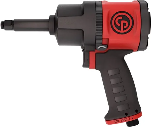 Miniatura 3 de Chicago Pneumatic CP7748-2 Llave de impacto neumática, yunque extendido de 2 pulgadas, carcasa compuesta, martillo doble, par de torsión máximo 959
