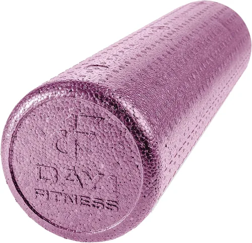 Miniatura 10 de Day 1 Fitness - Rodillos de espuma muscular de alta densidad – Rodillos de masaje deportivo para estiramiento, terapia física, tejido profundo