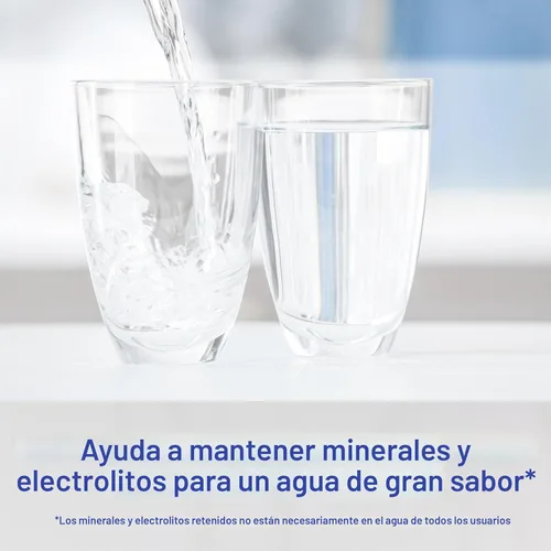 Miniatura 8 de Brita Jarra de filtro de agua de todo el día, blanco, grande, 10 taza, 1 cuenta
