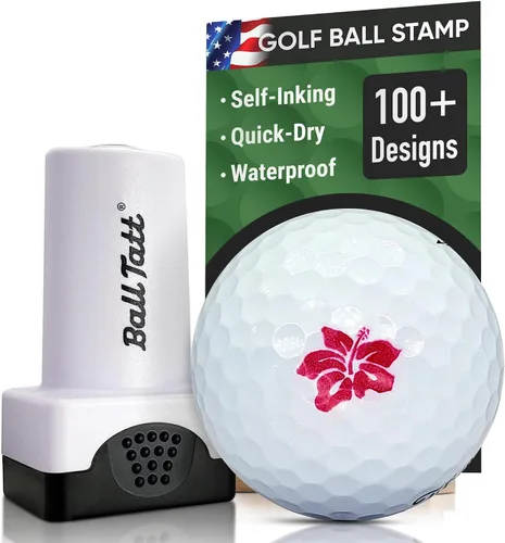 Miniatura 32 de Sello de pelota de golf - Marcador autoentintado - Herramienta de marcado permanente de secado rápido, sin fugas ni recargas, sello de golf