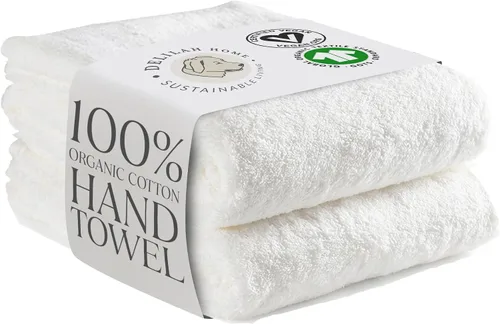 Miniatura 23 de Delilah Home Toallas de baño de algodón turco, suaves y absorbentes, 100% orgánicas, tejido grueso de 700 GSM, suaves para pieles sensibles, 6